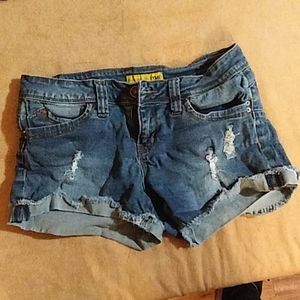 Jean shorts